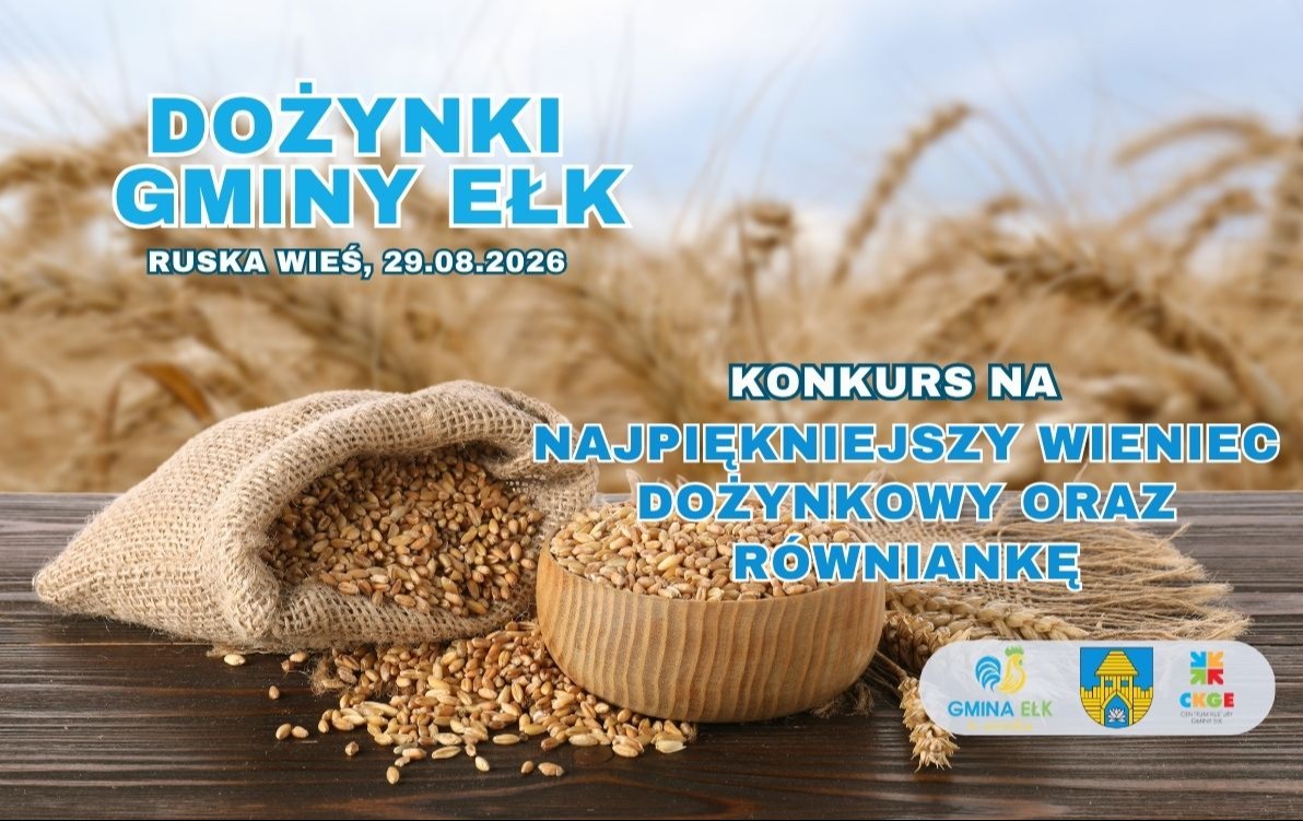 Zdjęcie do Dożynki 2026 - konkurs na wieniec / r&oacute;wniankę dożynkową